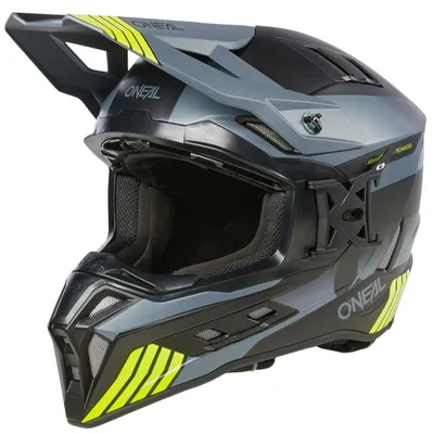 Produktbild von Oneal EX-SRS Hitch Motocross Helm, schwarz matt/neon, L (59/60)