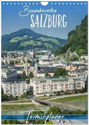 Produktbild von Bezauberndes SALZBURG / Terminplaner (Wandkalender 2024 DIN A4 hoch), CALVENDO Monatskalender: Eine Reise durch die Zeit (CALVENDO Orte)