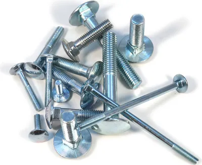 Produktbild von IHC DIN 603 Flachrundschrauben mit Vierkantansatz Flachrundkopf Schlossschrauben ISO 8677 verzinkt (10 Stück, M6x50)