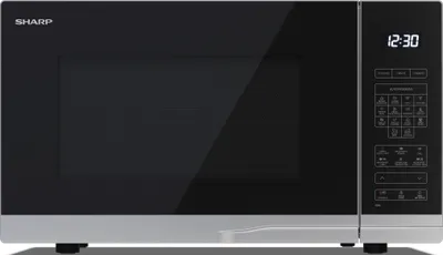 Produktbild von SHARP PC322AES Mikrowelle mit Grill und Konvektion (Heißluft) Mikrowelle: 1000W, Grill: 1300W, Heißluft: 2300W, 10 Leistungsstufen, silber