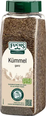 Produktbild von Fuchs Professional Kümmel ganz derb würzig leicht bitter 450g