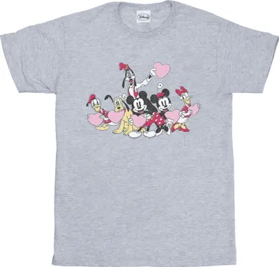 Produktbild von Disney - "Love Friends" T-Shirt für Damen BI37263 (L) (Grau)