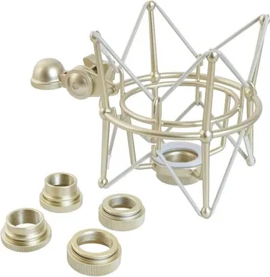 Immagine prodotto di keepdrum microphone spider MS090 per vari microfoni colore argento