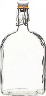 Immagine prodotto di Home Made bottiglia di gin in vetro con coperchio, vetro, 500 ml
