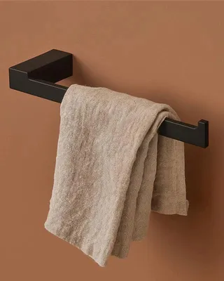 Immagine prodotto di Porta salviette in alluminio nero Sky