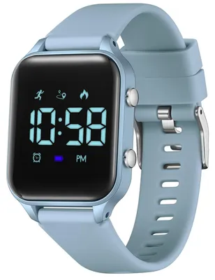 Produktbild von Digitale Uhr Kinder Wasserdicht Armbanduhr Mädchen Jungen Stoppuhr 05 Felsblau