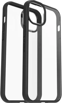 Produktbild von OtterBox React Hülle für Apple iPhone 14 Pro Smartphone - Transparent/Schwarz - Polycarbonat, Synthetischer Gummi