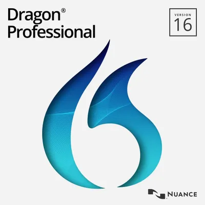Produktbild von Nuance Dragon Professional 16 | 2 PC | Vollversion | Windows | DEUTSCH & ENGLISCH | Versand per E-Mail