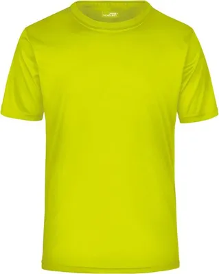 Produktbild von Funktions T-Shirt für Freizeit und Sport acid-yellow, Gr. L