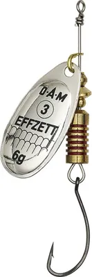 Produktbild von Effzett Spinner Einfachhaken 3 g Silver