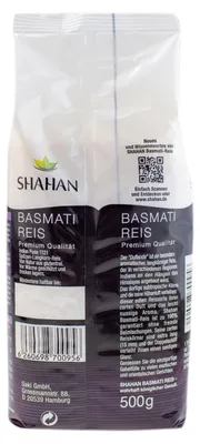 Obrázok produktu pre Shahan - ryža Basmati 500 gramov