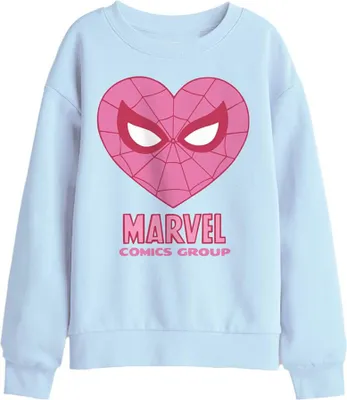 Productafbeelding van Spider-Man - Kinderhoodie TV29825 (maat 140-146) (lichtblauw)