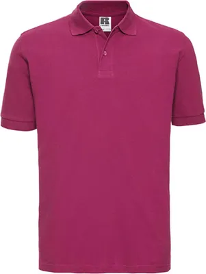Produktbild von Russell R-569M-0 | MenŽs Classic Baumwolle Poloshirt Herren - Farbe: Fuchsia - Größe: XL