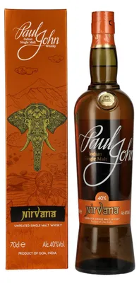 Produktbild von Paul John NIRVANA Indian Single Malt Whisky 40% Vol. 0,7l in Geschenkbox