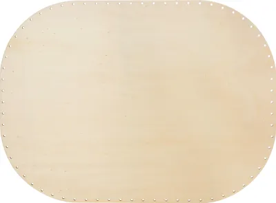 Produktbild von VBS Peddigrohr-Boden "Rechteck mit runden Kanten", 4 mm, 45 x 33 cm, 70 Löcher