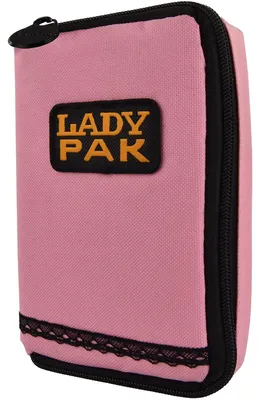 Produktbild von Karella Darttasche The PAK original, Platz für 3 Dartsets, handlich und geräumig, Perfekter Schutz, Dartcase, Tasche für Darts, rosa