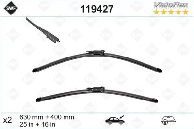 Obrázek produktu pro Stírací lišta SWF na obou stranách 119427