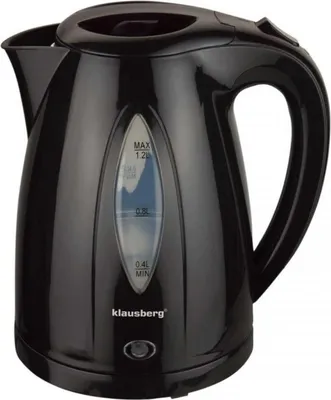 Produktbild von Wasserkocher 1,2 L Schwarz Modell 66078 mit LED-Beleuchtung, Abschaltautomatik und Trockenlaufschutz