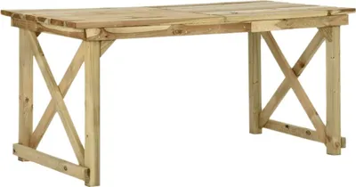 Obrázek produktu pro Zahradní stůl 160 x 79 x 75 cm dřevo