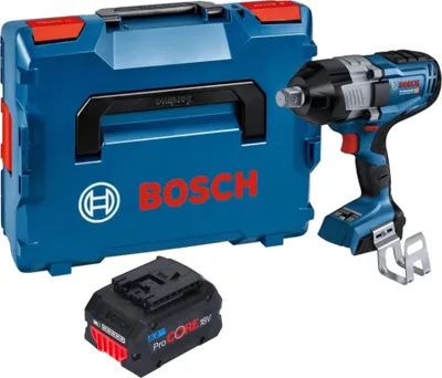 Obrázek produktu pro Bosch GDS 18V-1600 HC Profesionální akumulátorový rázový utahovák 18 V 1600 Nm 3/4'' BITURBO Brushless + 1x akumulátor ProCORE 8,0 Ah + L-Boxx - bez nabíječky