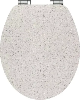 Produktbild von form&style WC-Sitz Agrigan Terazzo decor hell Absenkautomatik