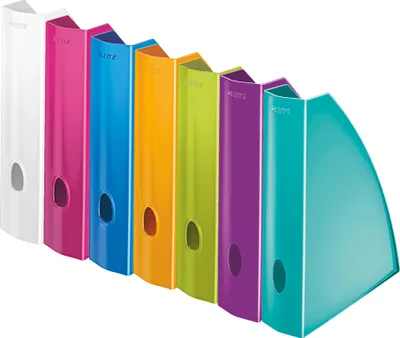 Zdjęcie produktu dla Leitz WOW, Polistyren (PS), Różowy, Broszura, Katalog, Czasopismo, Prostokąt, 258 mm, 75 mm