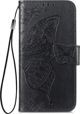 Produktbild von Kunstleder Hülle für Xiaomi 15T mit Kartenfach & Standfunktion Design Schwarz
