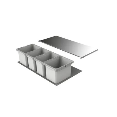 Obrázek produktu pro Naber Cox® Box 235 K/1000-4, odpadkový koš pro stávající výsuvy, bezvíka