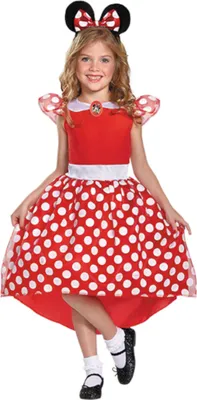Produktbild von Disney's Minnie Maus Kleid für Mädchen Kindergröße: 134-140