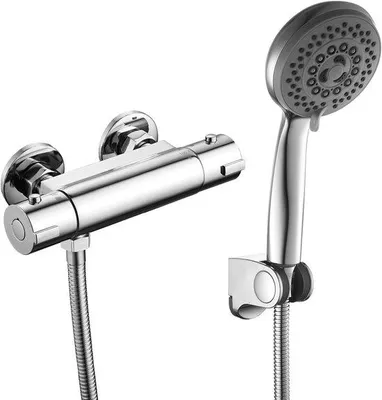 Produktbild von Famanu Duscharmatur Thermostat mit Handbrause - für Camper und Caravan