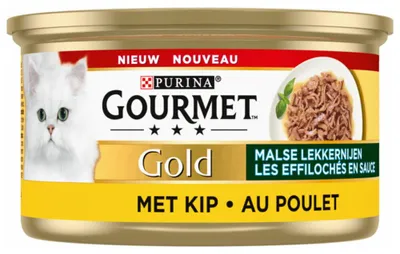 Immagine prodotto di Lattina di prelibatezze delicate al pollo 85 g Gourmet
