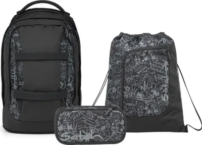 Produktbild von Satch, Schulrucksack-Set PACK Street Ink 3-teilig, ab 5. Klasse