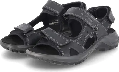Produktbild von Beliano Herren Sandalen Schwarz Glatteder Größe: 44