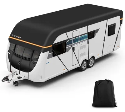 Obrázek produktu pro Ochranný kryt na karavan, vodotěsný, rozměry 6,5 x 3,1 m, materiál 420D Oxford
