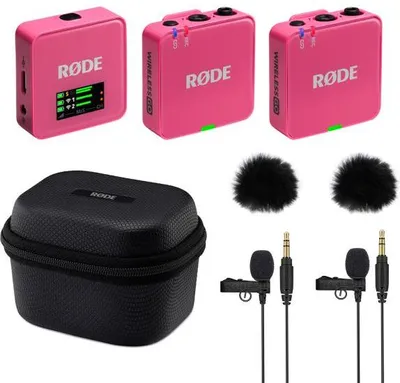 Obrázok produktu pre Rode Wireless GO Gen 3 PK s nabíjacím puzdrom + 2x Lavalier GO a 2x WS05