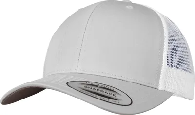 Produktbild von FLEXFIT 6606T | Retro Trucker 2-Tone Cap / Kappe / Mütze / Hut - Farbe: Silver/White - Größe: One Size