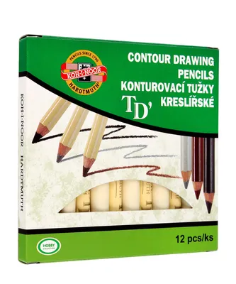 Obrázek produktu pro KOH-I-NOOR Contour 3223 Konturovací tužka Blueish Grey 1 ks