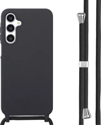 Zdjęcie produktu dla imoshion Silikonowe etui ze sznurkiem do Samsung Galaxy A16 - Czarny