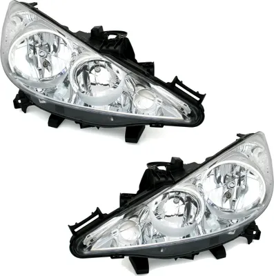 Produktbild von TYC Scheinwerfer Set für Peugeot 207 2/2006- CC 2/2007- H1 H7 LWR Stellmotor