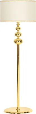 Produktbild von Opviq, Vega Globe - Cream, Gold, Stehlampe, METALLKÖRPER, Creme, 160 x 40 x 40 cm