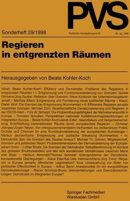 Obrázek produktu pro Regieren in entgrenzten Räumen