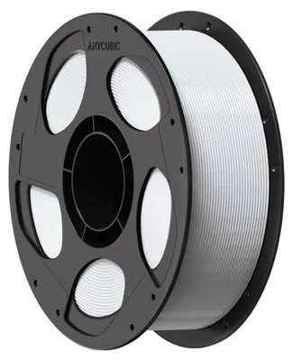 Image de Filament Anycubic pour imprimante 3D, diamètre 1,75 mm, poids 1 kg - Couleur : blanc