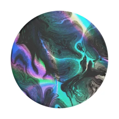 Produktbild von PopSockets Oil Agate, Griffigkeit, Mehrfarbig, Universal, 1 Stück(e), 39,7 mm, 39,7 mm