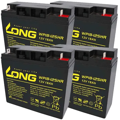 Obrázek produktu pro Baterie vhodná pro baterii APC RBC55 12 volt 18Ah 4 kusy