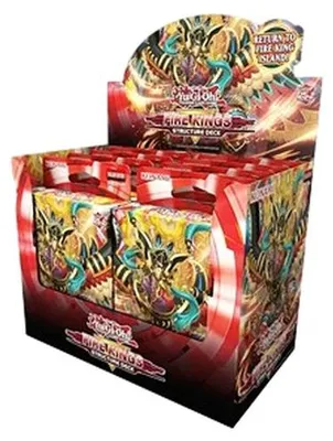 Zdjęcie produktu dla Yu-Gi-Oh! Structure Deck: Fire Kings Display
