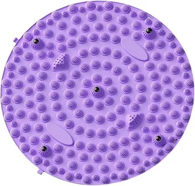 Productafbeelding van Voetdruk-massagekussen, voetentrainingskussen, massage-trainingskussen (55 x 55 cm, blauw)