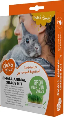 Produktbild von Duvo+ Kaninchen- und Nagetiergras Kit