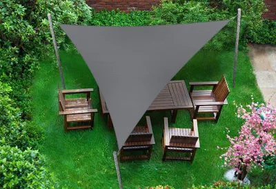 Obrázok produktu pre Prémiová nepremokavá plachta 3,5 x 3,5 x 3,5, sivá