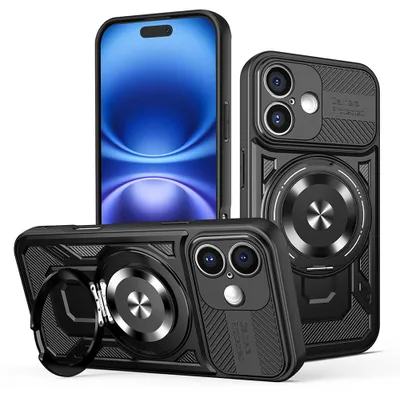 Obrázek produktu pro Techsuit – pouzdro RuggedCam pro iPhone 16 – černé