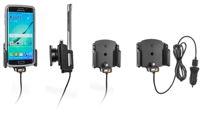 Produktbild von Brodit Gerätehalter 521620 mit Ladefunktion - für Smartphones - universell einsetzbar